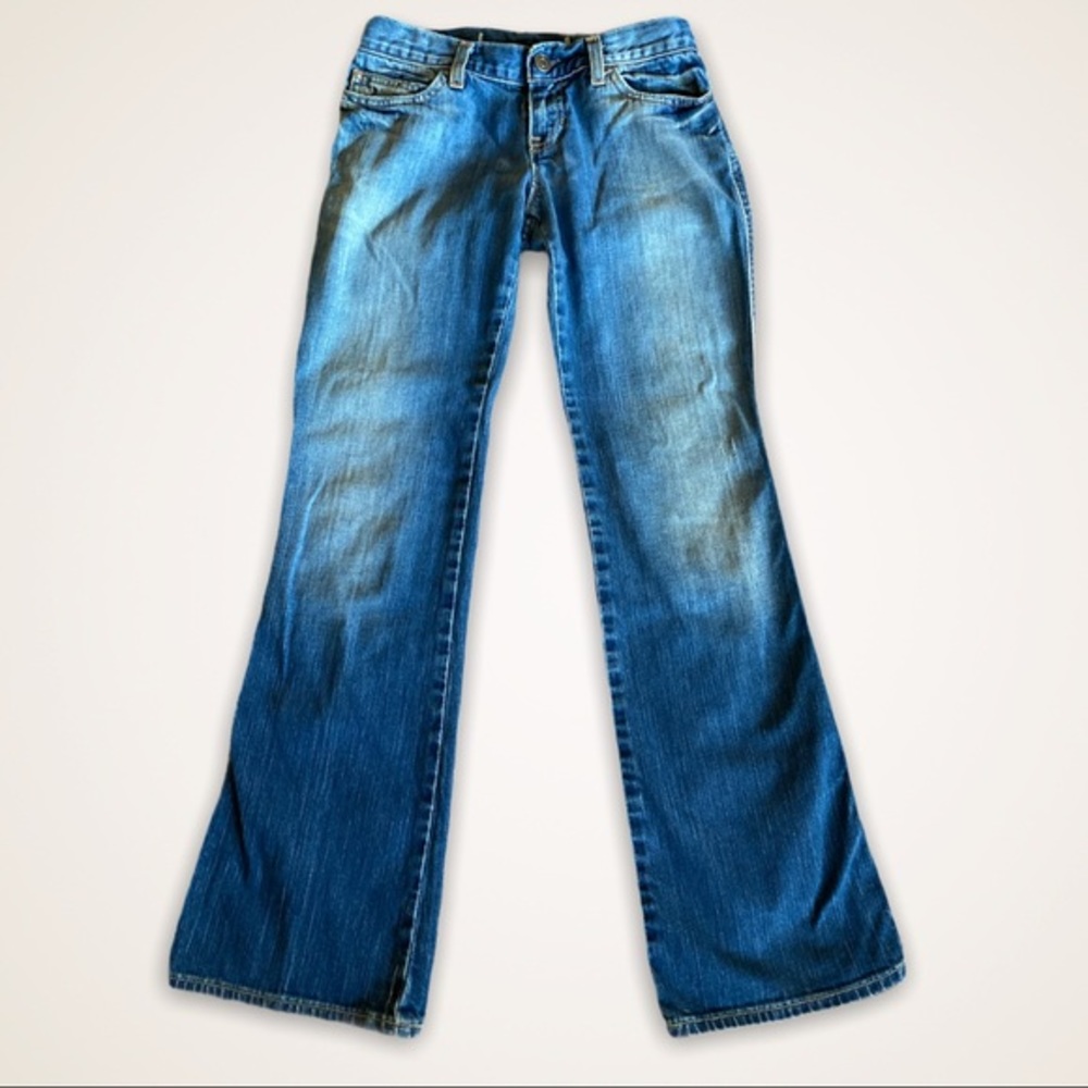 Gap Bootcut Low Rise Blue Jeans